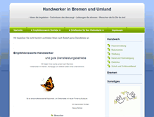 Tablet Screenshot of bremen-hude.maler-menken.de